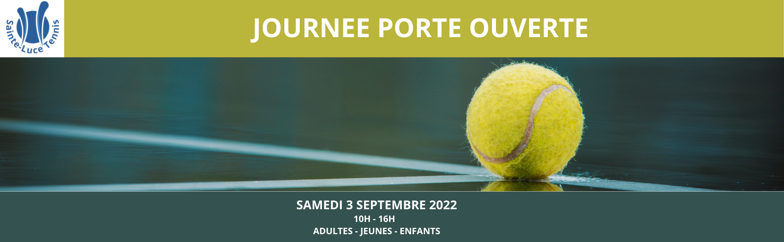 Porte ouverte 2022 du Club Tennis Sainte Luce